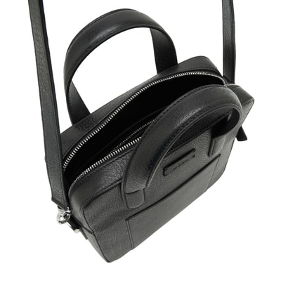 Berdy Siyah Erkek Deri Postacı Çantası