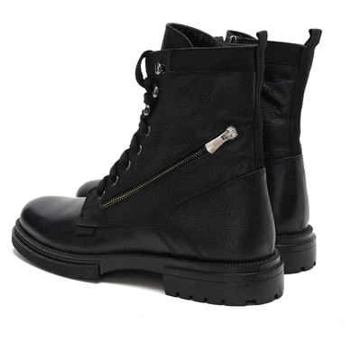 Bernal Siyah Erkek Deri Bot