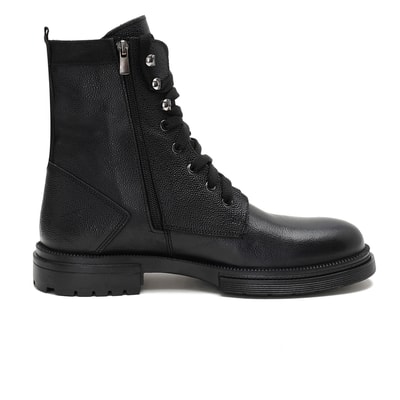 Bernal Siyah Erkek Deri Bot