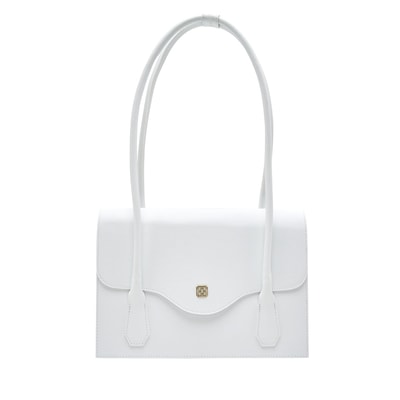 Beyaz Ames Kadın Omuz Askılı Çanta