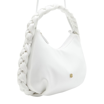Beyaz Ancelin Kadın Omuz Askılı Çanta