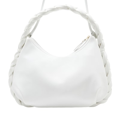 Beyaz Ancelin Kadın Omuz Askılı Çanta