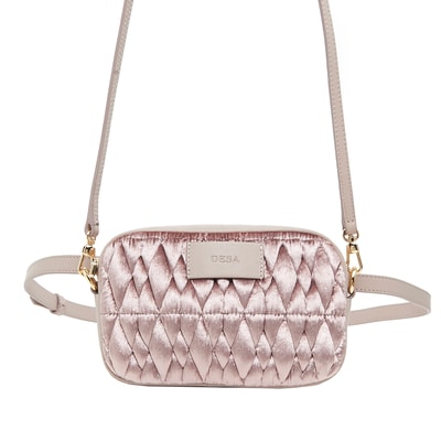 Beyaz Blatt Kadın Deri Bel Çantası