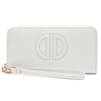 Beyaz Kadın Deri Cüzdan