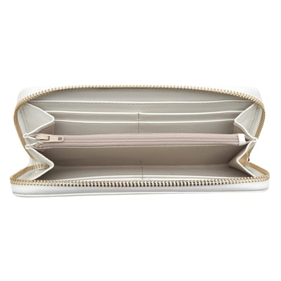 Beyaz Kadın Deri Cüzdan