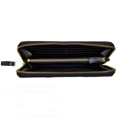 Beyaz Kadın Perfore Deri Cüzdan