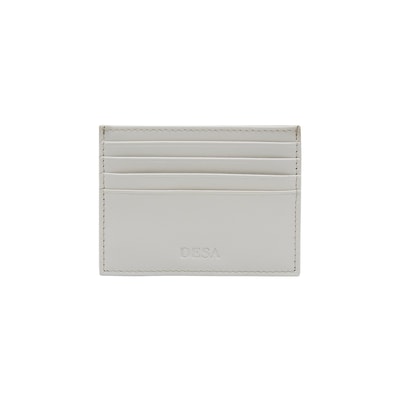 Beyaz Vidal Floter Deri Kartlık