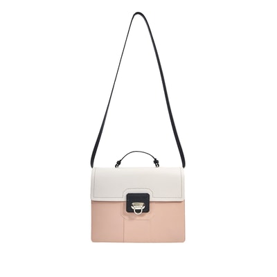 Bianca Bej Kadın Deri Omuz Çantası