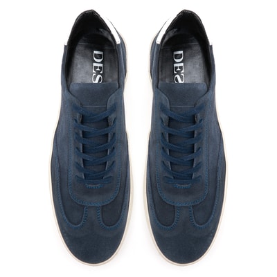 Bill Lacivert Erkek Süet Deri Spor Ayakkabı