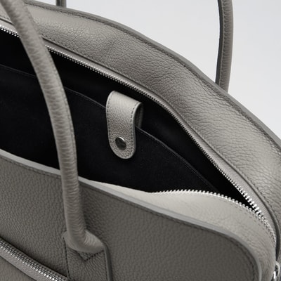 Bing Antrasit Erkek Deri Evrak Çantası