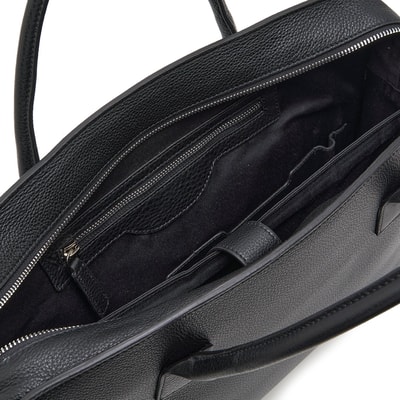 Bing Siyah Erkek Deri Evrak Çantası