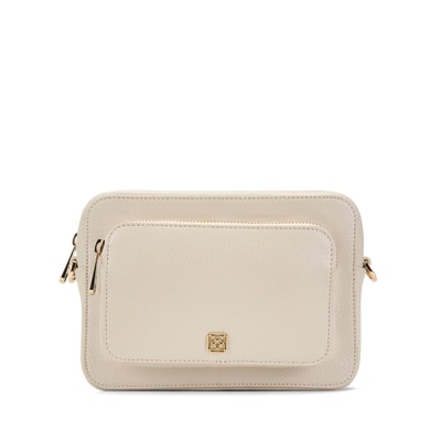 Bingo Bej Kadın Deri Omuz Çantası