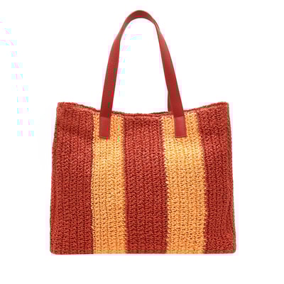 Biviza Kırmızı Kadın Hasır Omuz Çantası