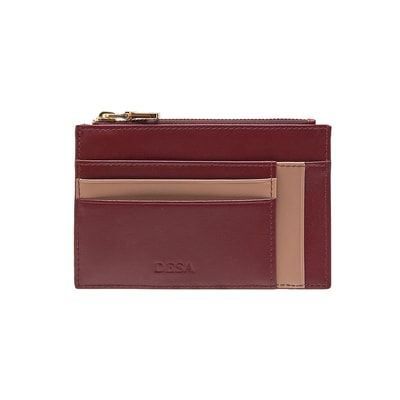 Bordo Adore Kadın Deri Kartlık