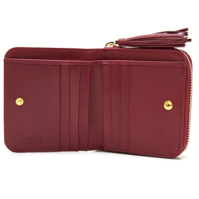 Bordo Kadın Deri Cüzdan