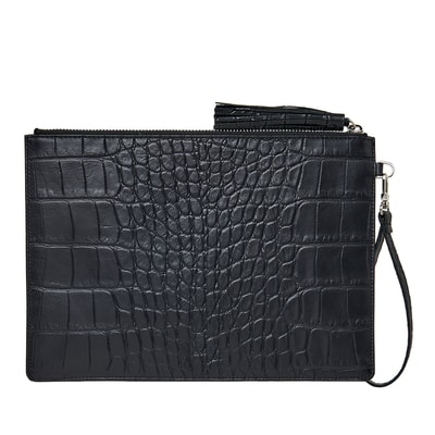 Bouguet Kadın Kroko Baskılı Deri El Çantası