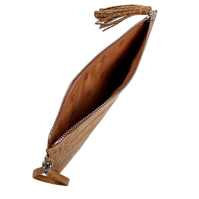 Bouleau Kadın Kroko Baskılı Deri Portföy Çanta