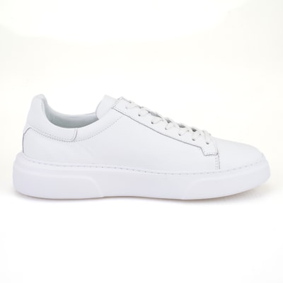 Brendon Beyaz Erkek Deri Günlük Ayakkabı