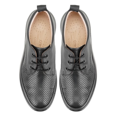 Brenna Siyah Kadın Deri Günlük Ayakkabı