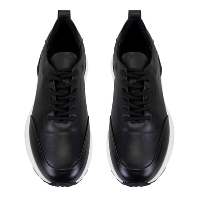 Bria Siyah Erkek Deri Spor Ayakkabı