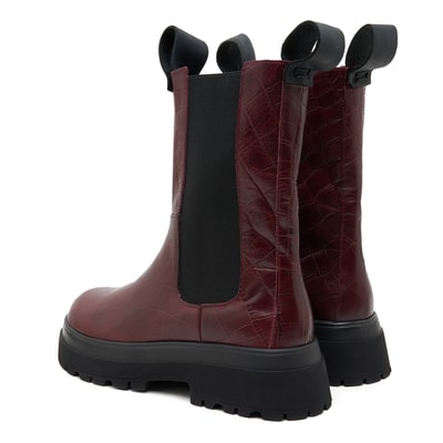 Brigett Chelsea Kadın Kroko Baskılı Deri Bot