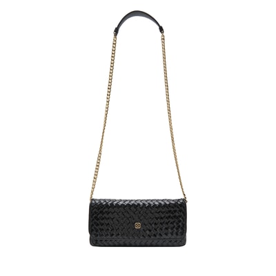 Broom Kadın Zincir Askılı Örgü Deri Çanta