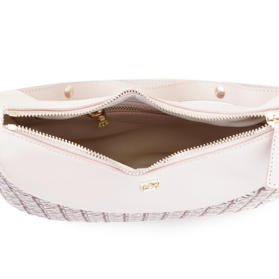 Brote Bej Kadın Monogram Omuz Çantası