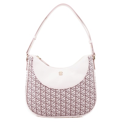 Brote Bej Kadın Monogram Omuz Çantası