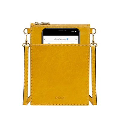 Calida Big Kadın Askılı Deri Telefon Çantası