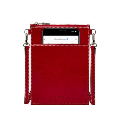 Calida Big Kadın Askılı Deri Telefon Çantası