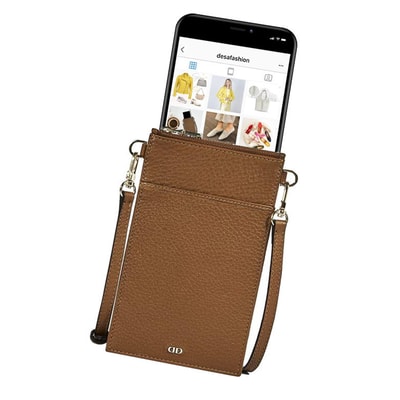 Calida Kadın Askılı Deri Telefon Çantası