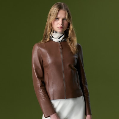 Cambree Taba Kadın Deri Ceket