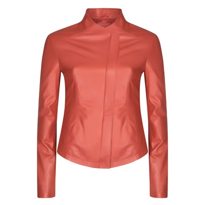 Carel Kırmızı Kadın Deri Ceket