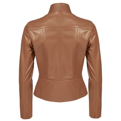 Carel Taba Kadın Deri Ceket