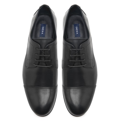 Carillo Siyah Erkek Deri Günlük Ayakkabı