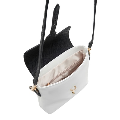 Carmen Beyaz Kemerli Kadın Omuz Çantası