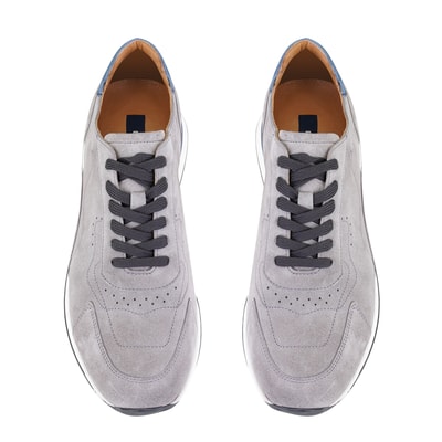 Carrol Gri Erkek Deri Spor Ayakkabı