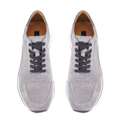 Carrol Gri Erkek Deri Spor Ayakkabı