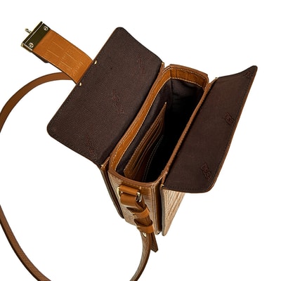 Carta Kadın Kroko Baskılı Deri Omuz Askılı Çanta