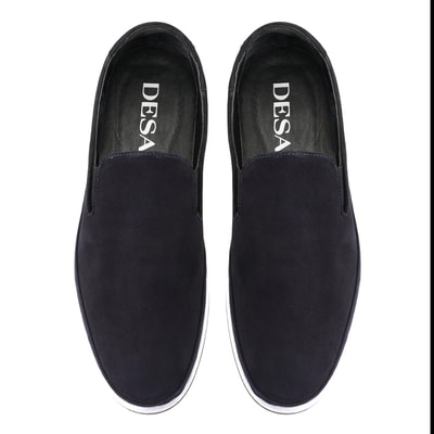 Casey Lacivert Erkek Deri Günlük Ayakkabı