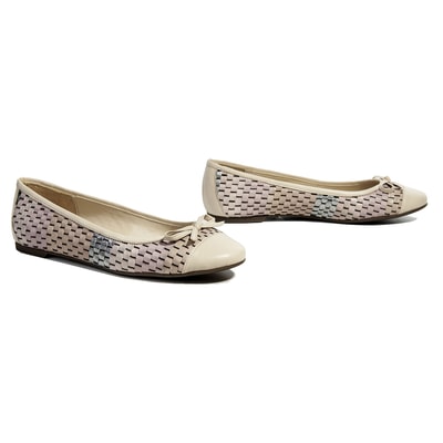 Cathlyn Kadın Örgülü Deri Babet