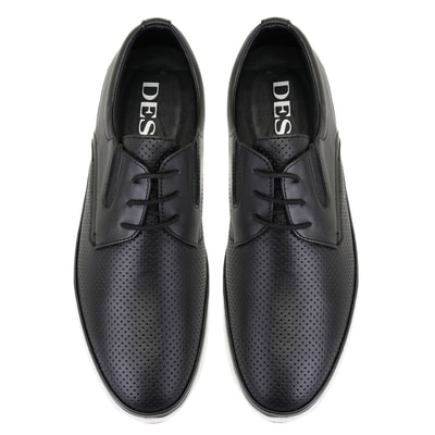 Celia Siyah Erkek Deri Günlük Ayakkabı