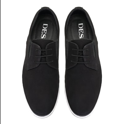 Celia Siyah Erkek Deri Günlük Ayakkabı