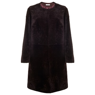 Celile Mor Kadın Kürk Kaban