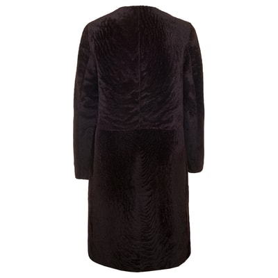 Celile Mor Kadın Kürk Kaban