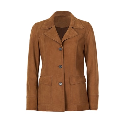 Chalsie Taba Kadın Süet Deri Ceket