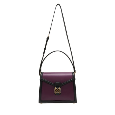 Chase Bordo Kadın Deri Omuz Çantası