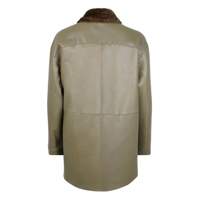 Chayan Yeşil Kadın Çift Taraflı Gömlek