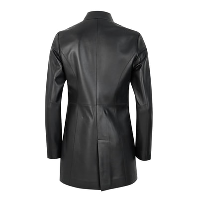 Cherlin Siyah Kadın Deri Mont