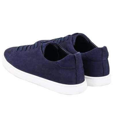 Chris Lacivert Erkek Deri Spor Ayakkabı